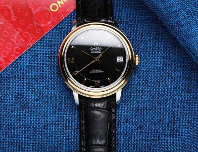 TW Factory Omega De Ville Imported Quartz Movement 316L Steel 32.5mm Lady Clone Watch
